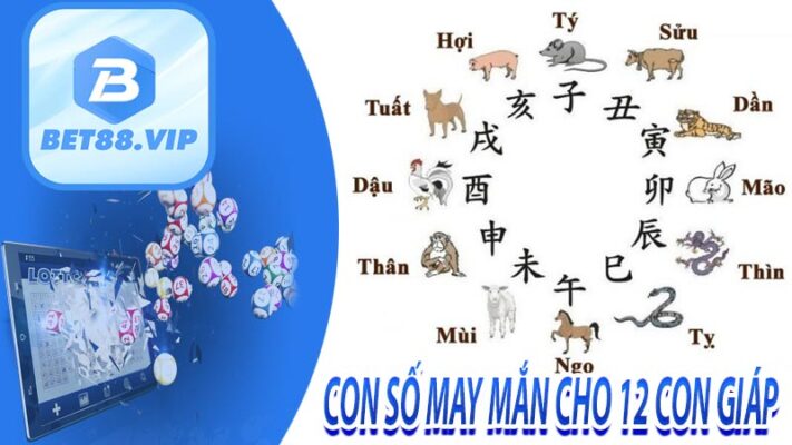 con số may mắn cho 12 con giáp