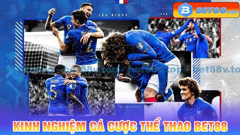 Kinh nghiệm cá cược thể thao Bet88