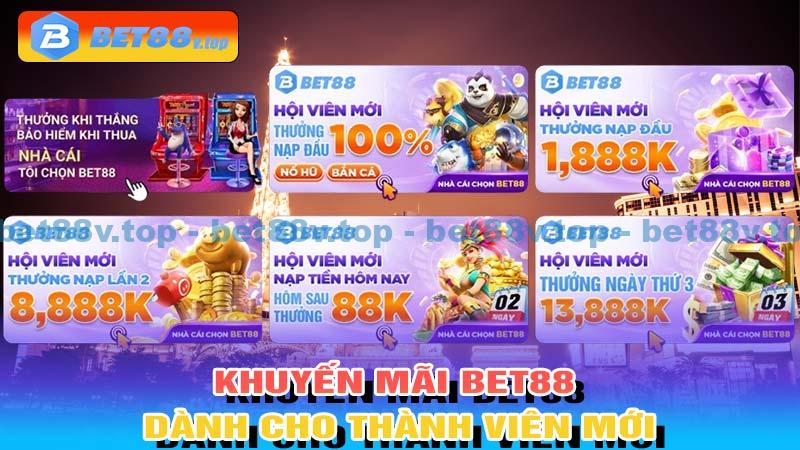 Khuyến mãi Bet88 dành cho thành viên mới